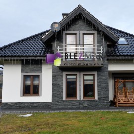 Kamień cięty PASKI BLACK...